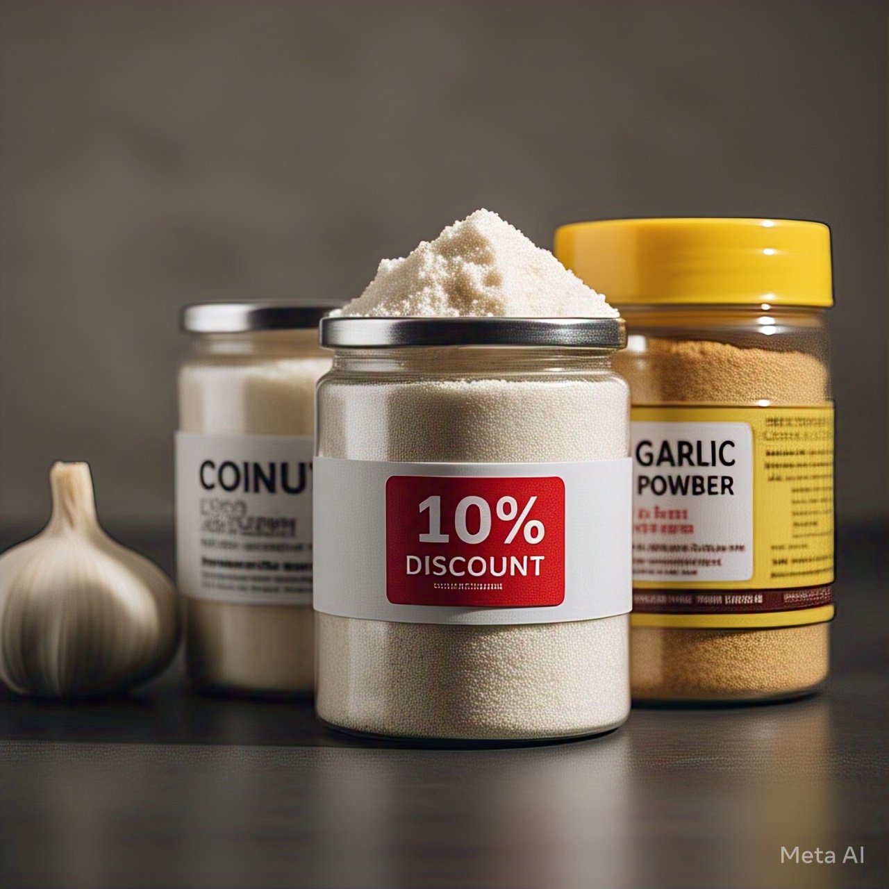 Coconut & Garlic Powder